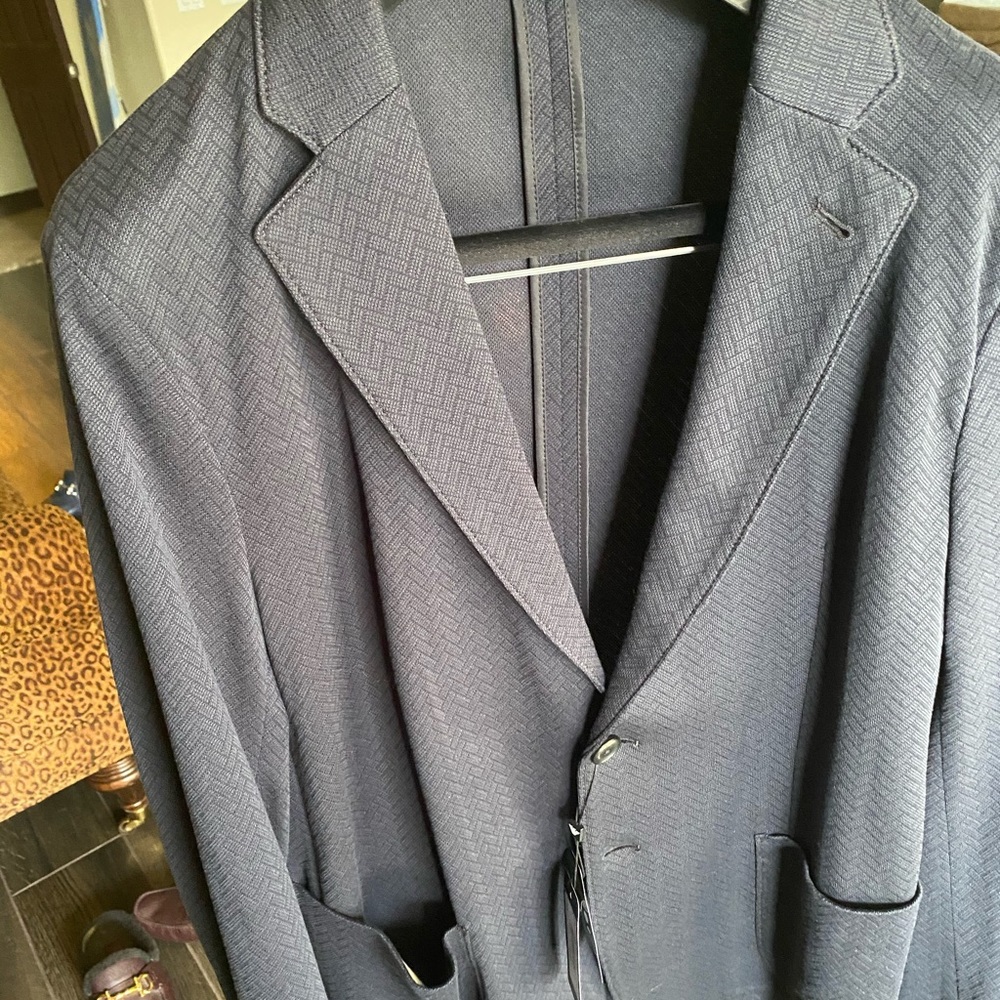 NWT emporio armani blue blazer size 54
